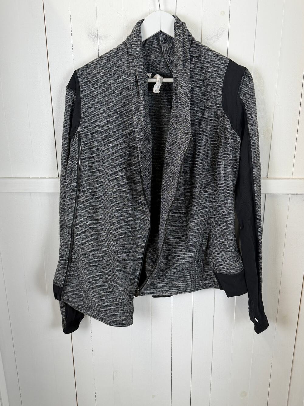 Lululemon Gray Nylon Activewear Jacket Women's Size 12